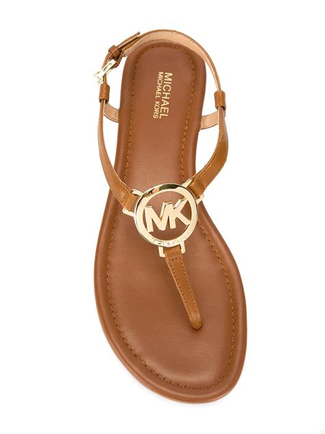 michael kors flat sandals sale|michael kors sandals price.